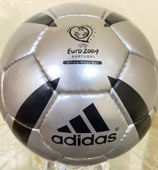 Adidas Official Ball of APPROVED EURO CUP 2004 Leather Football Size 5.
